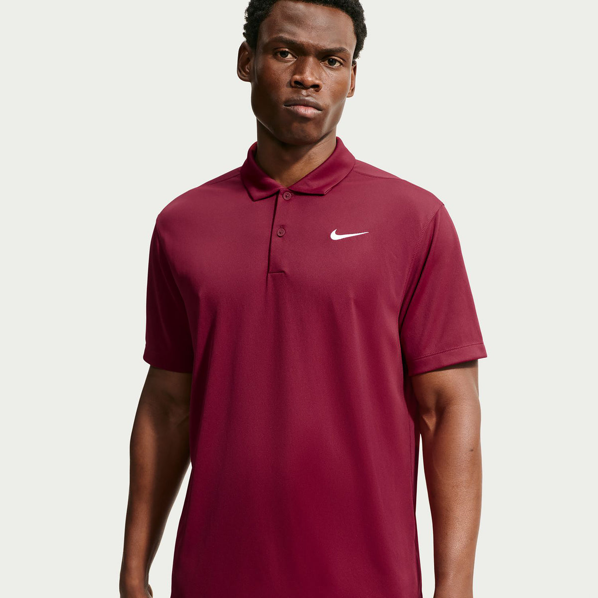 Nike Dri-Fit Victory Court Solid Polo Men - wine red