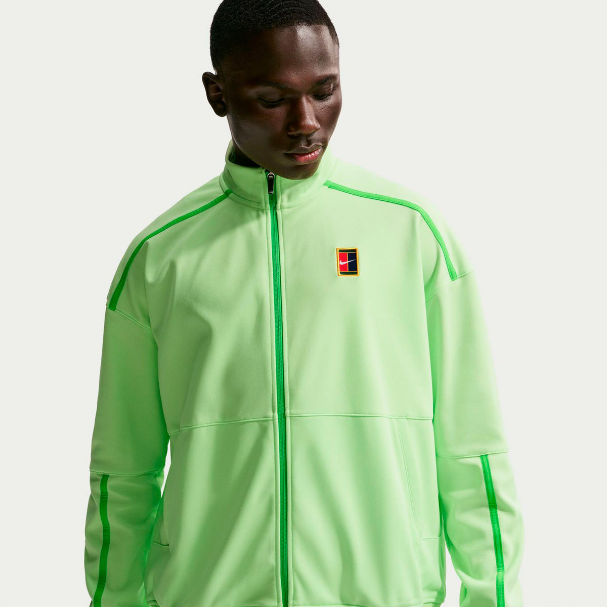 Nike Carlos Alcaraz Court Heritage Training jacket Men-lime