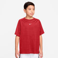 Dri-FIT Multi Heather T-Shirt Kinder - rot