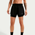Dri-Fit One High Rise 2in1 3in Shorts Women - black, white
