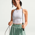 Dri-Fit One High Rise 2in1 3in Shorts Women - sage, white