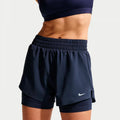 Dri-Fit One High Rise 2in1 3in Shorts Women - dark blue