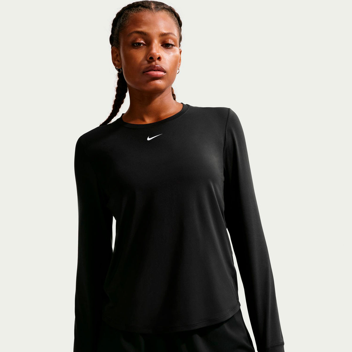 Nike One Classic Dri-Fit Long sleeve Women - black, white