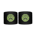 Night Flash Wristband 2 Pack short - black, neon yellow