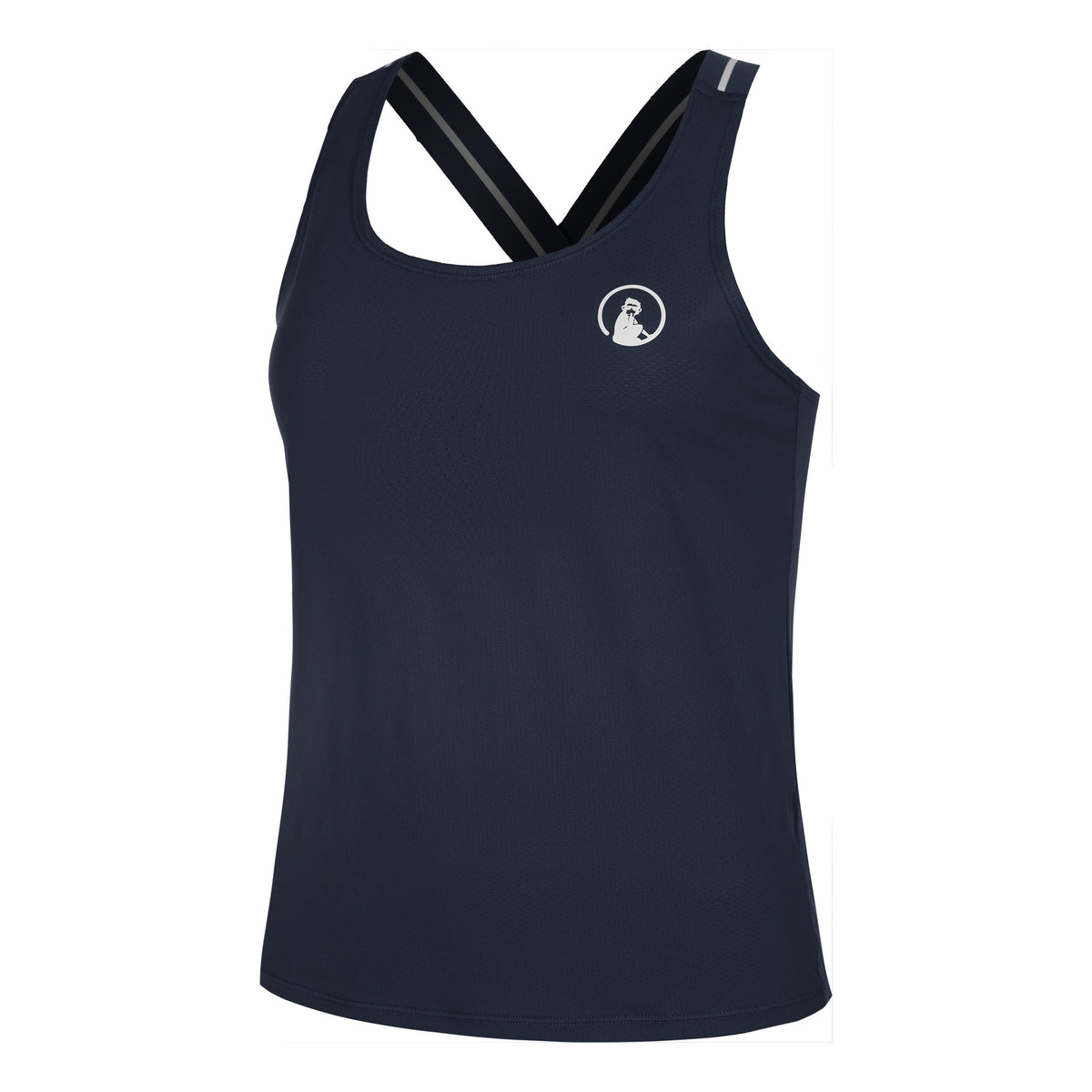 Quiet Please Serve & Volley Tank top Women-dark blue