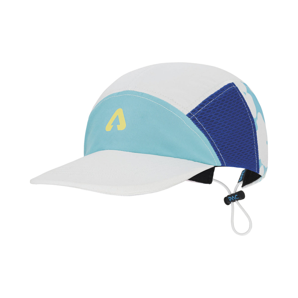 P.A.C. Nefun Run Cap Unisex-white, blue