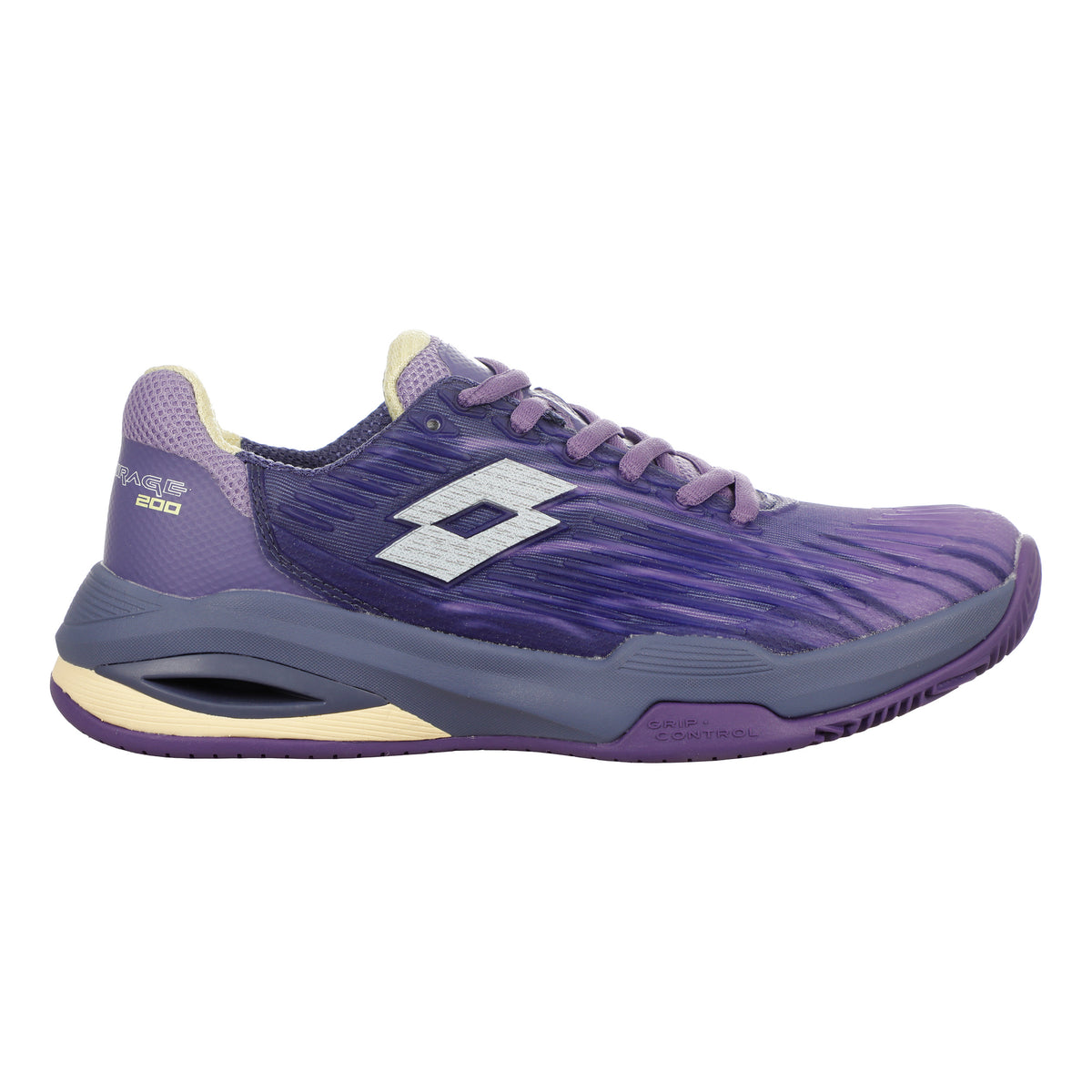 Lotto Mirage 200 Sandplatzschuh Damen - lila, weiß