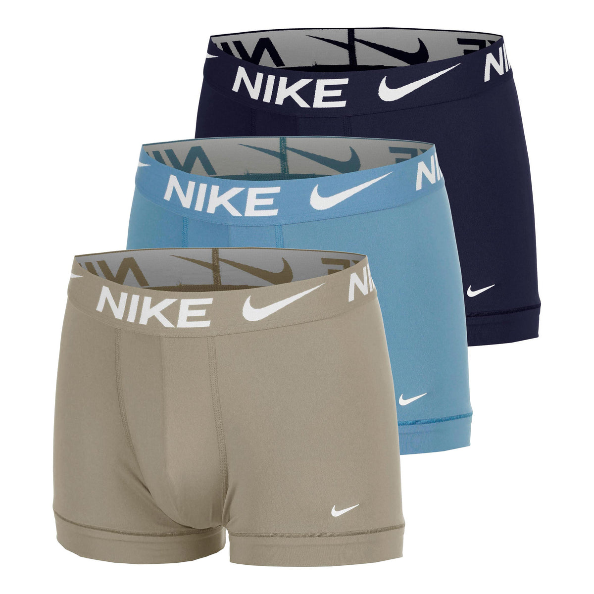 Nike Dri-Fit Essential Micro Trunk Boxer shorts 3 Pack Men - green