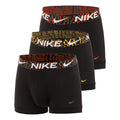 Dri-Fit Essential Micro Trunk Boxer shorts 3 Pack Men - multicoloured, black
