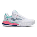Spin Padel shoe Women - white, turquoise