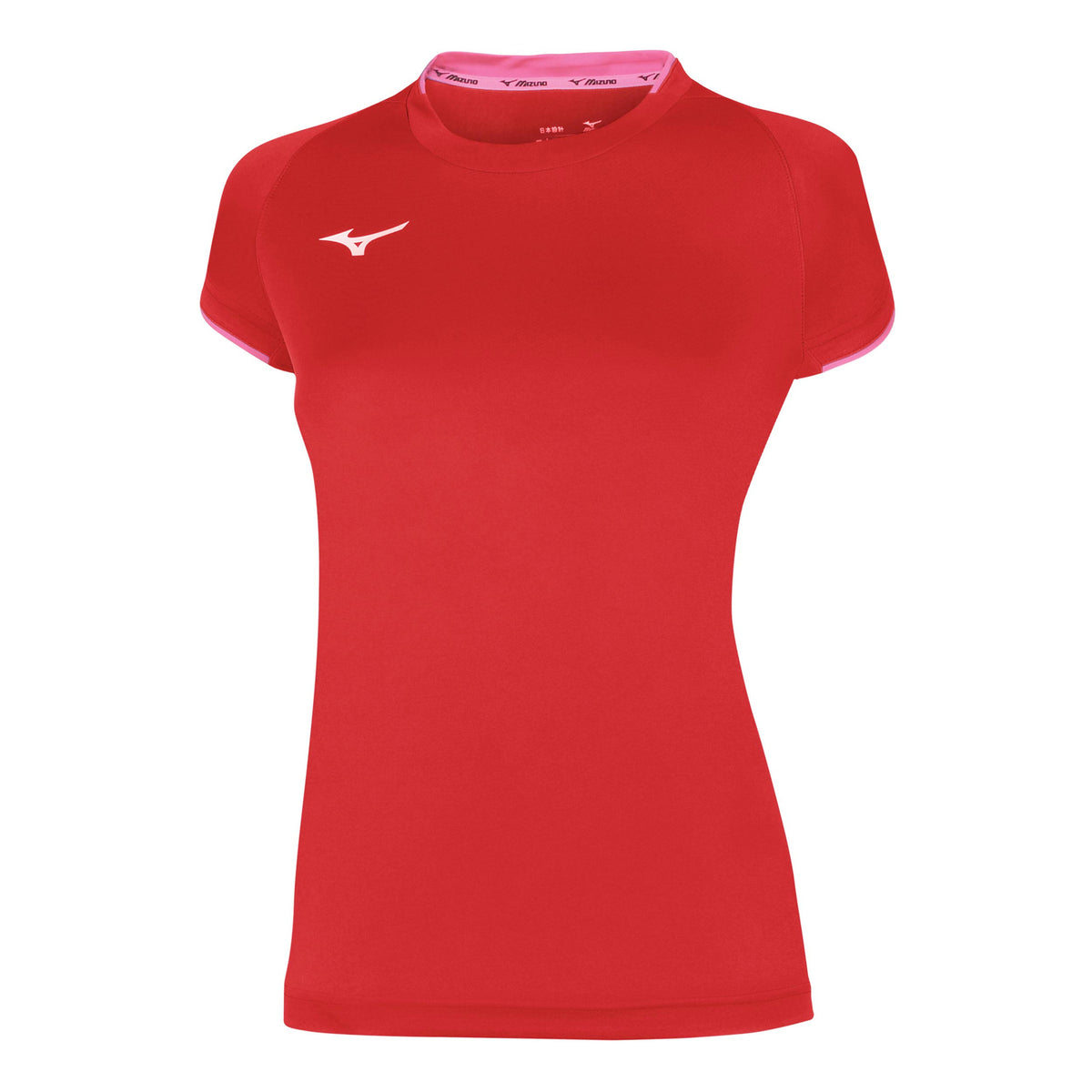 Mizuno Core T-Shirt Women - red, pink