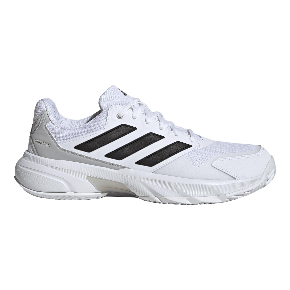 adidas CourtJam Control 3 Sandplatzschuh Herren - weiß, schwarz
