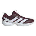 adizero Ubersonic 5 Sandplatzschuh Herren - weinrot, silber