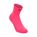 Fast Lightweight Crew  Running Socks Unisex - pink, black