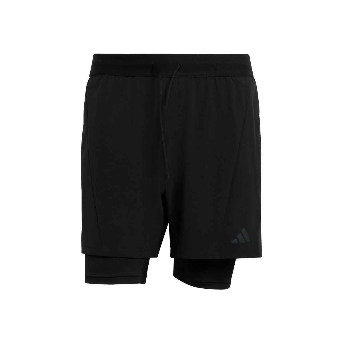 adidas D4T 2in1 Shorts Herren-schwarz