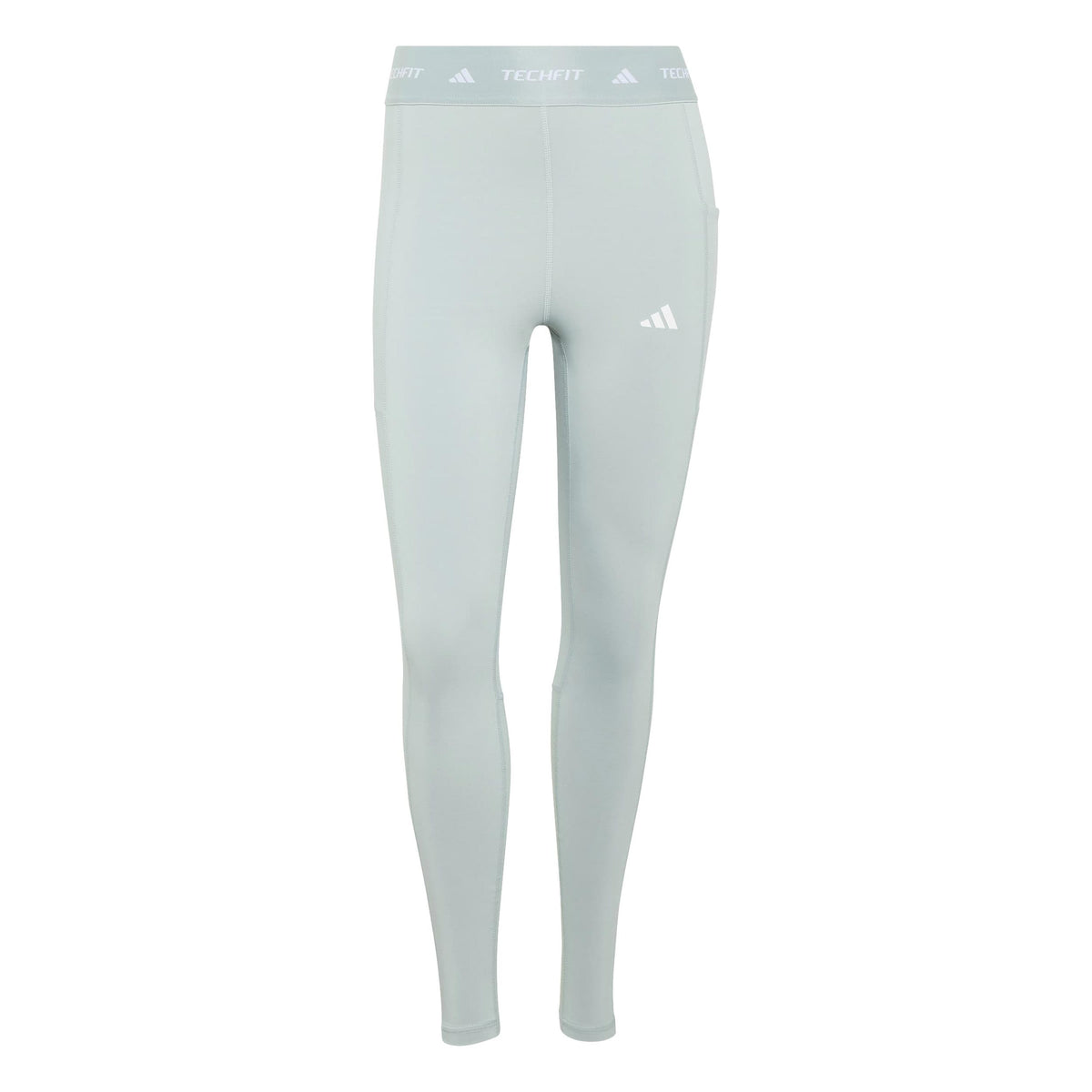 adidas TECHFIT Stash Pocket Tight Damen-salbei