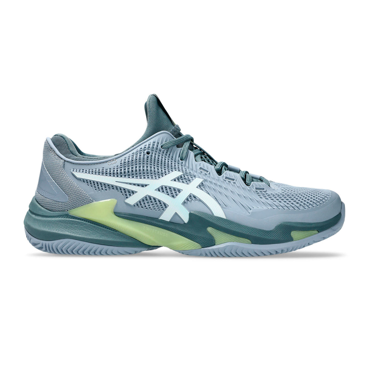 ASICS Court FF 3 Clay court shoe Men - blue grey, white