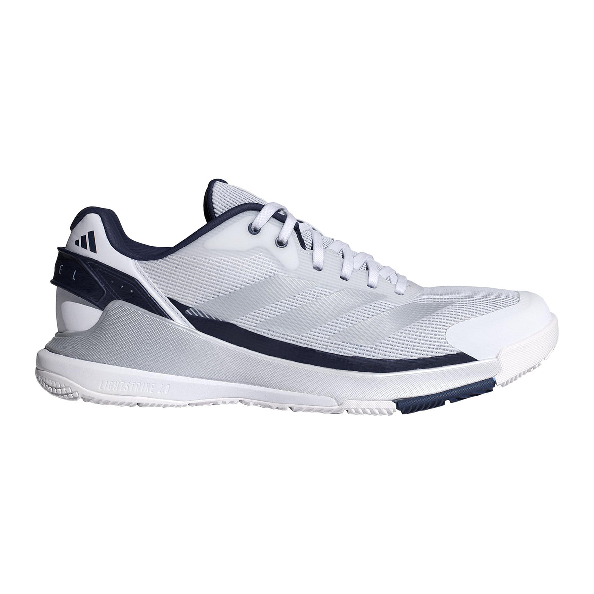 adidas Crazyquick LS Padelschuh Herren - weiß, silber