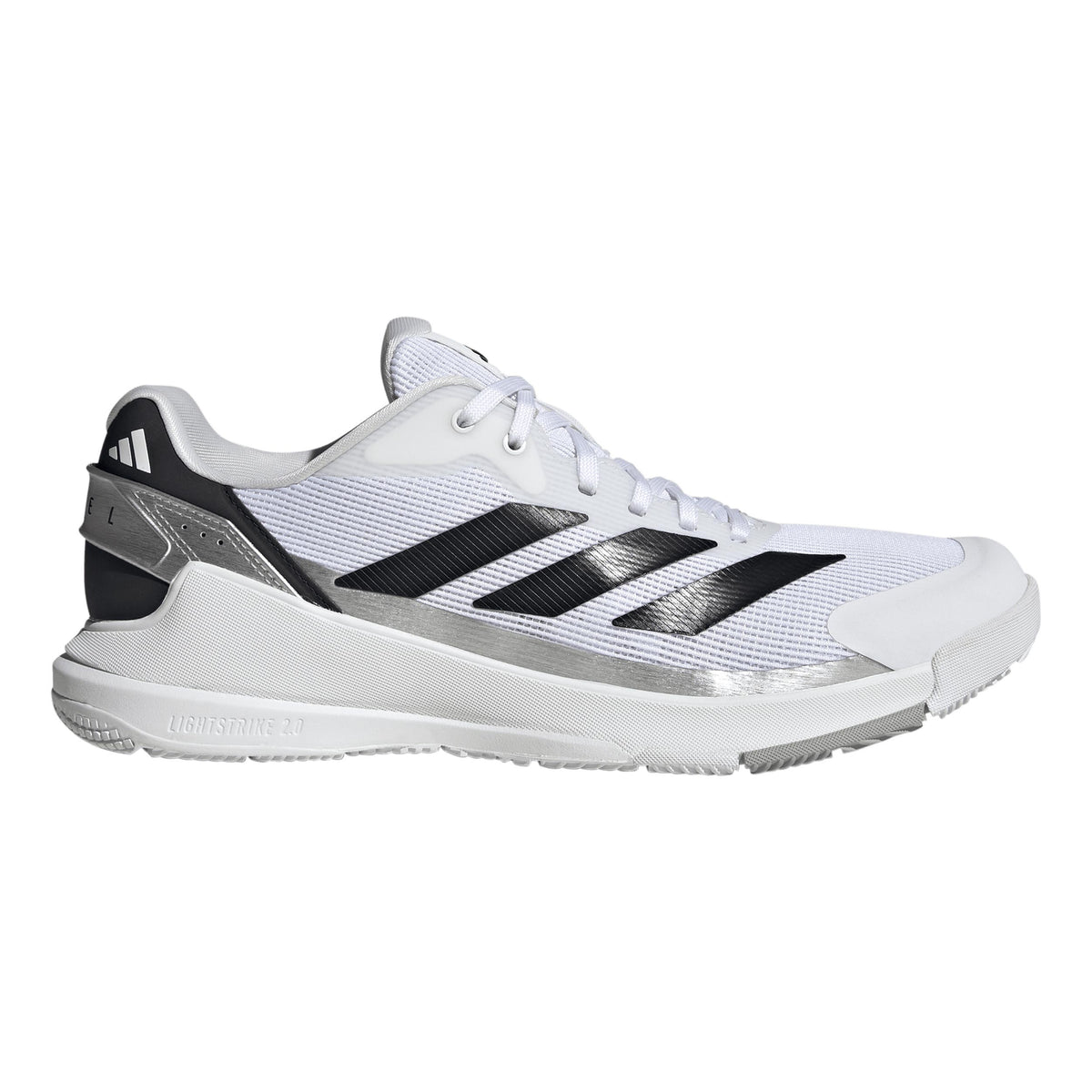 adidas Crazyquick LS Padelschuh Herren - weiß, hellgrau