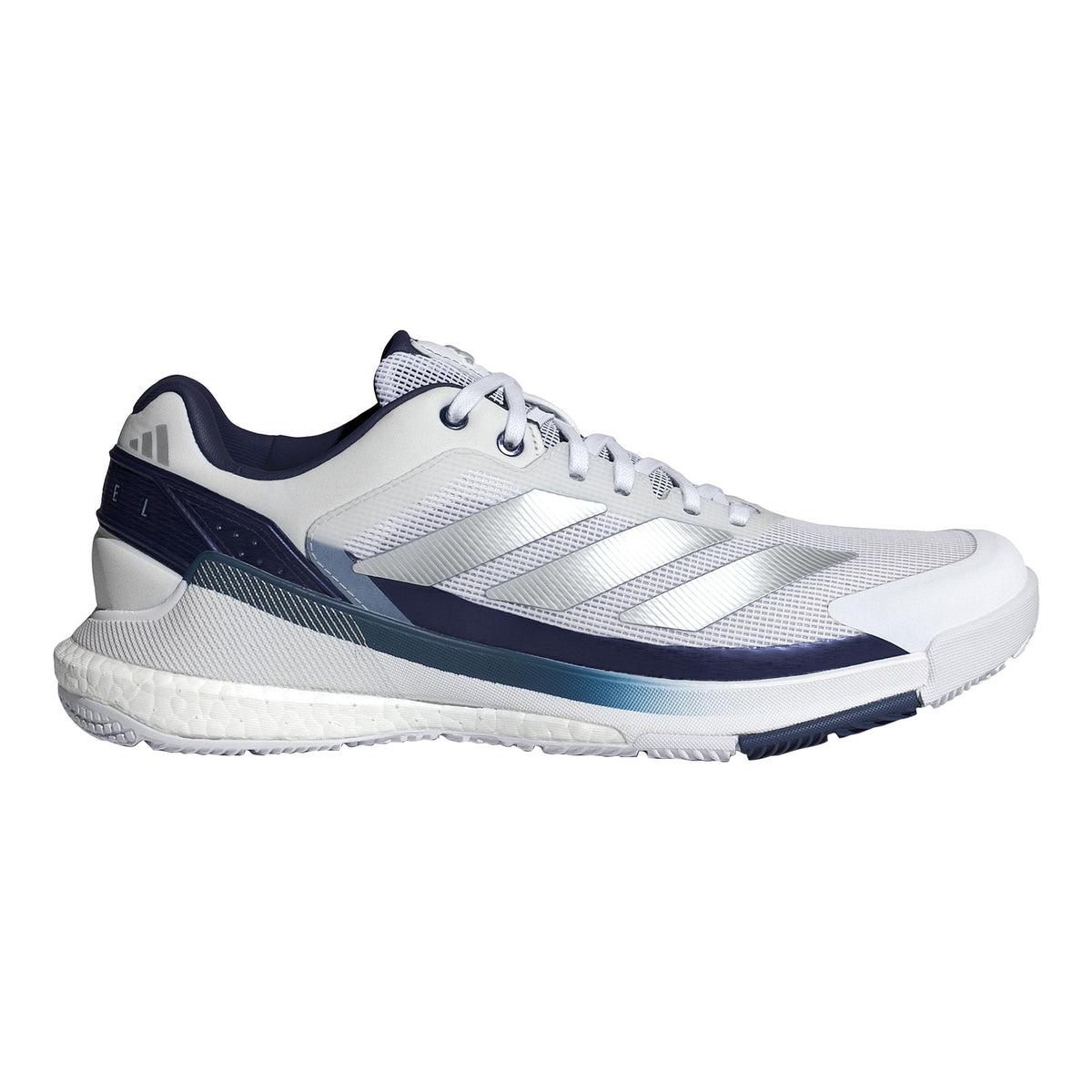 adidas Crazyquick Boost Padelschuh Herren - weiß, silber
