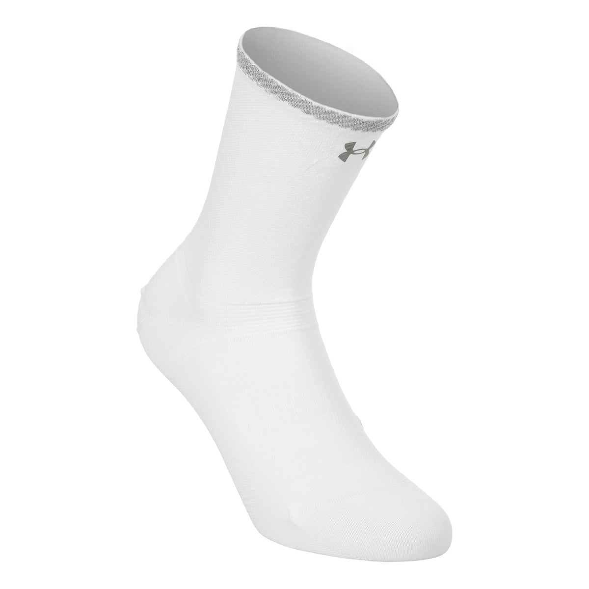 Under Armour Velociti Lite Crew  Running Socks Unisex-white, white
