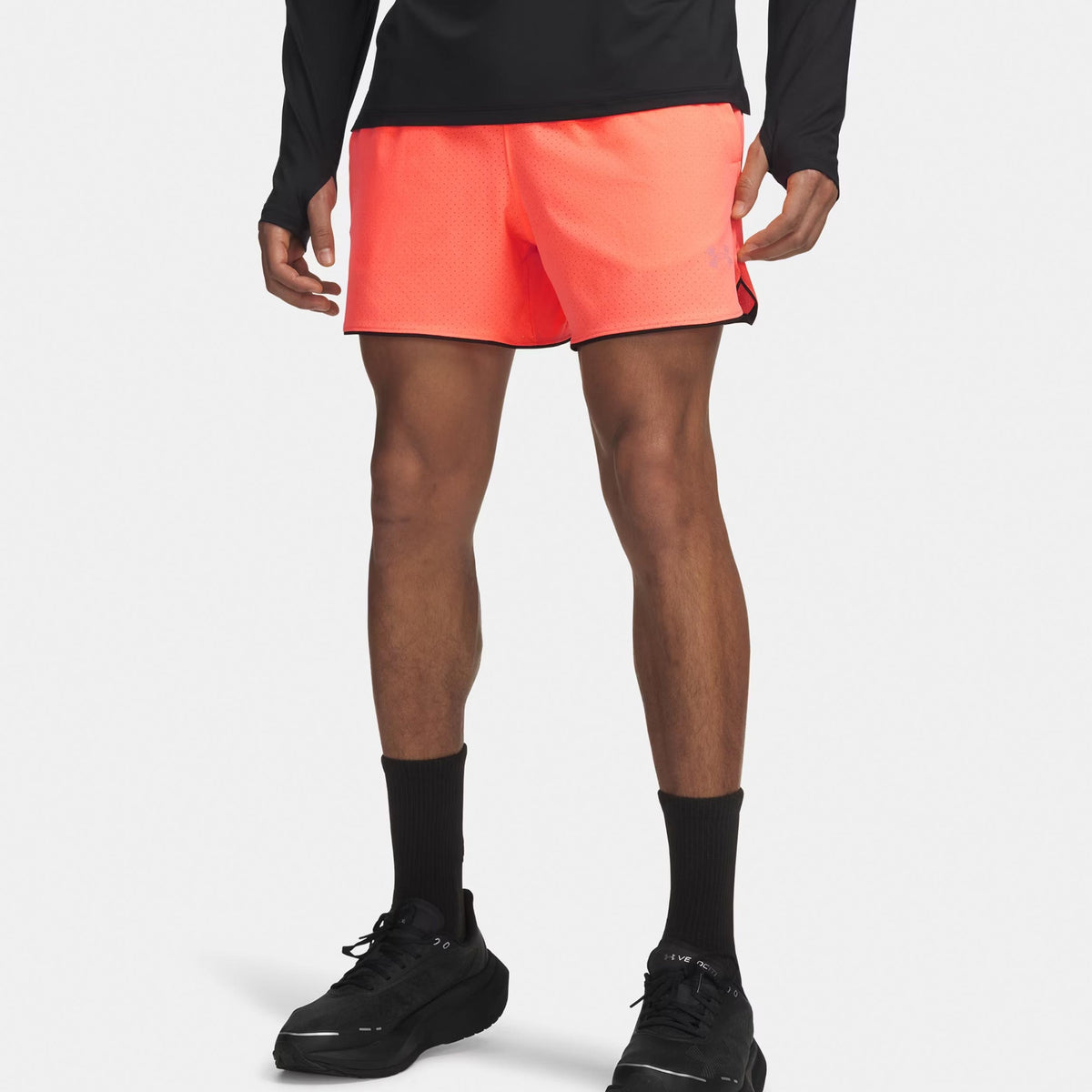 Under Armour Velociti Pro Vent 5in  Running shorts Men - orange, silver