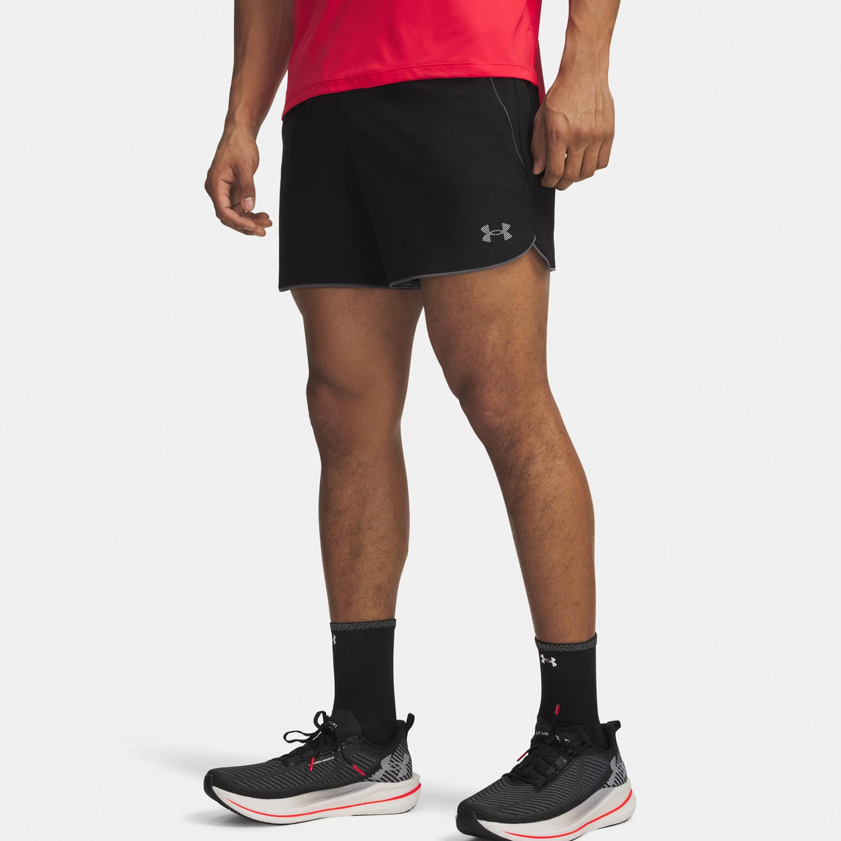 Under Armour Velociti Pro 5in  Running shorts Men - black, silver