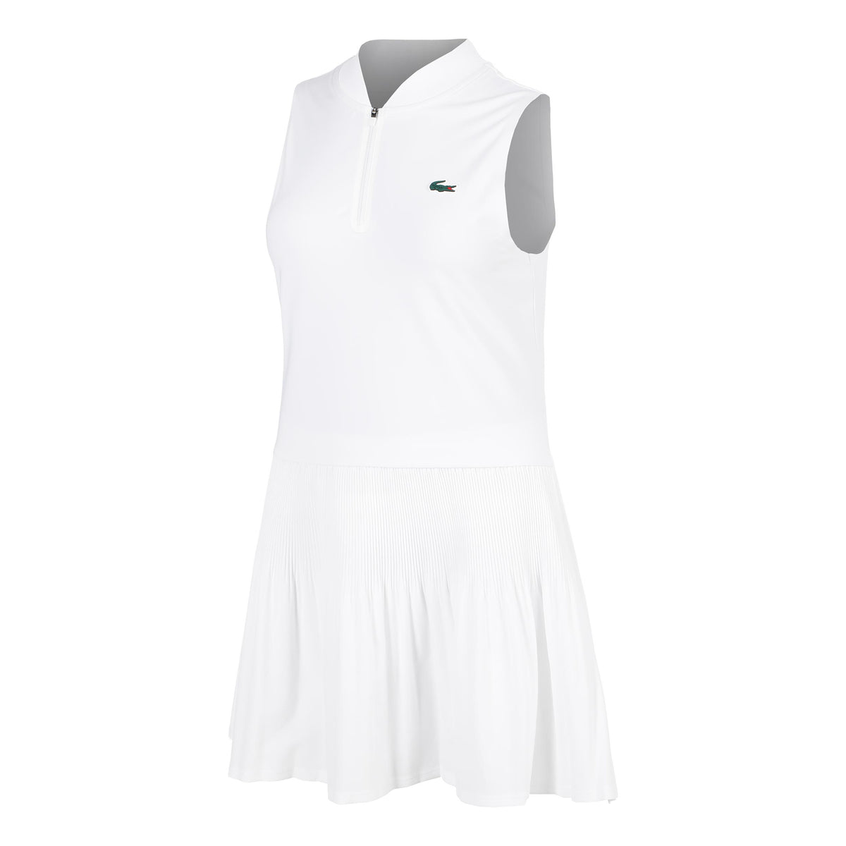 Lacoste Kleid Damen - weiß