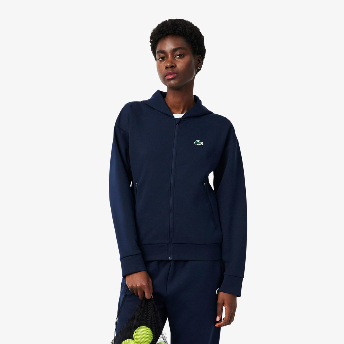 Lacoste Training jacket Women - dark blue