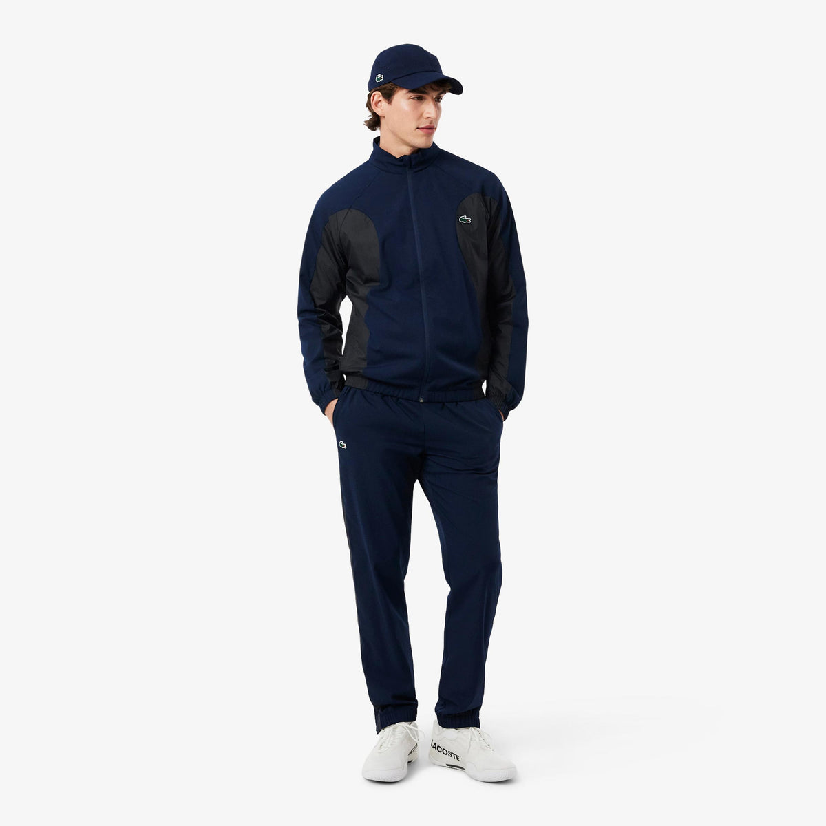 Lacoste Tracksuit Men - dark blue, grey