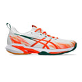 Sonicsmash FF Padel shoe Men - white, neon orange