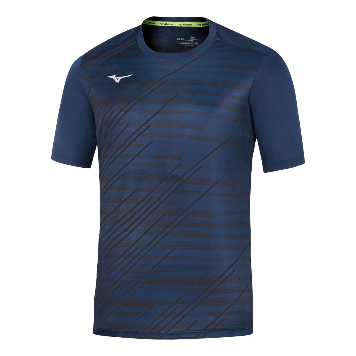 Mizuno Team Chiba T-Shirt Men-dark blue