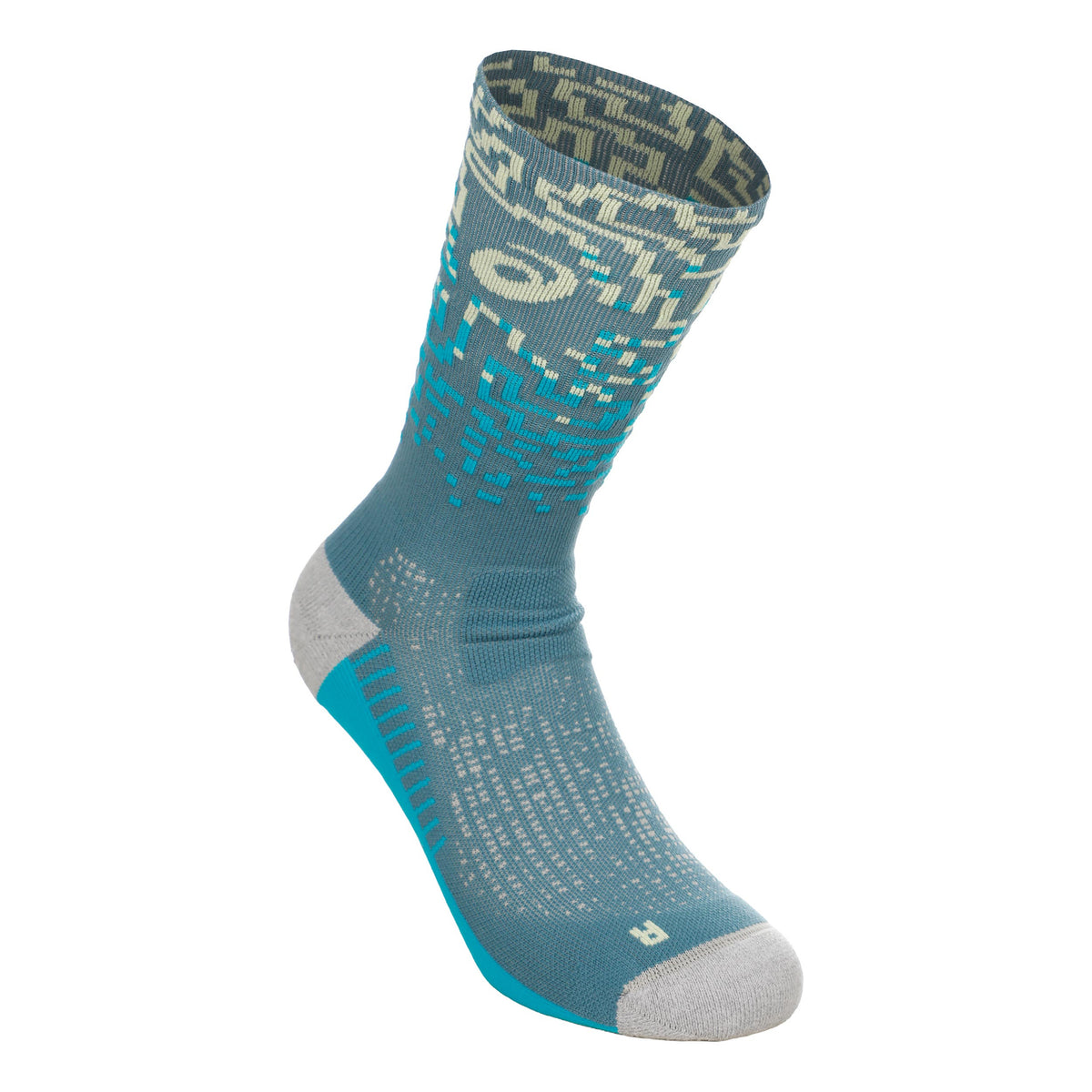 ASICS Performance Crew Running Socks Unisex - turquoise
