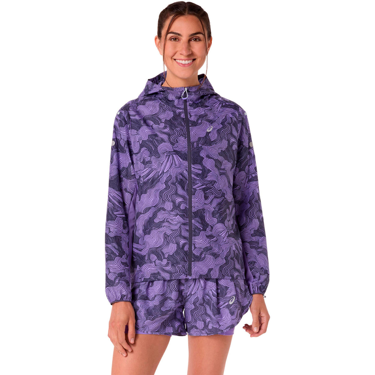 ASICS Fujitrail Packable  Running jacket Women - lilac
