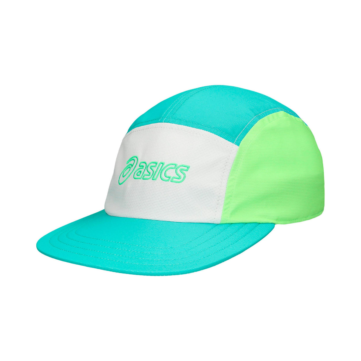 ASICS Asics 5 Panel Cap Unisex - grün, beige