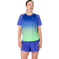 Road Ibuki  Laufshirt Damen - blau, grün