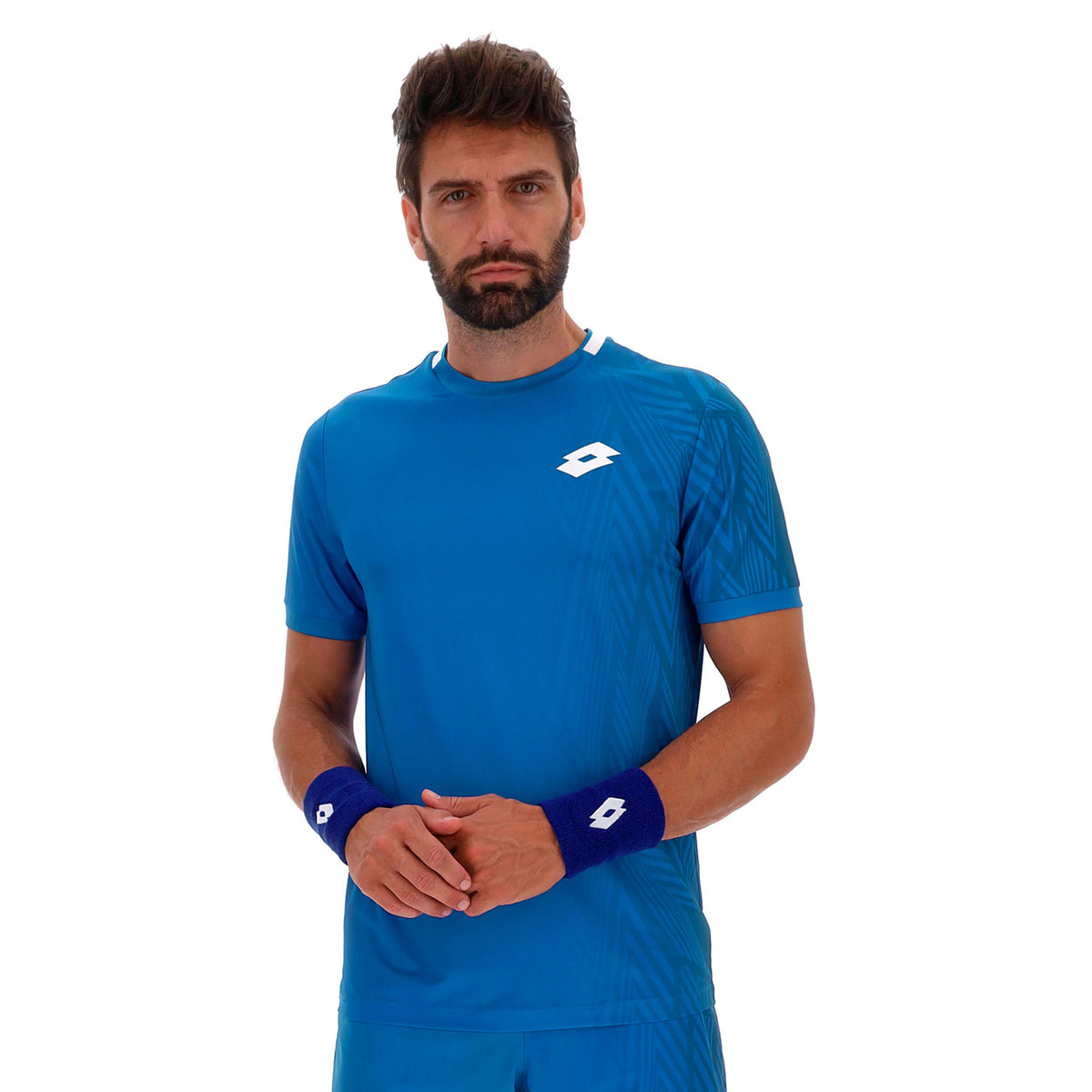 Lotto Tech VI T-Shirt Men - blue, grey