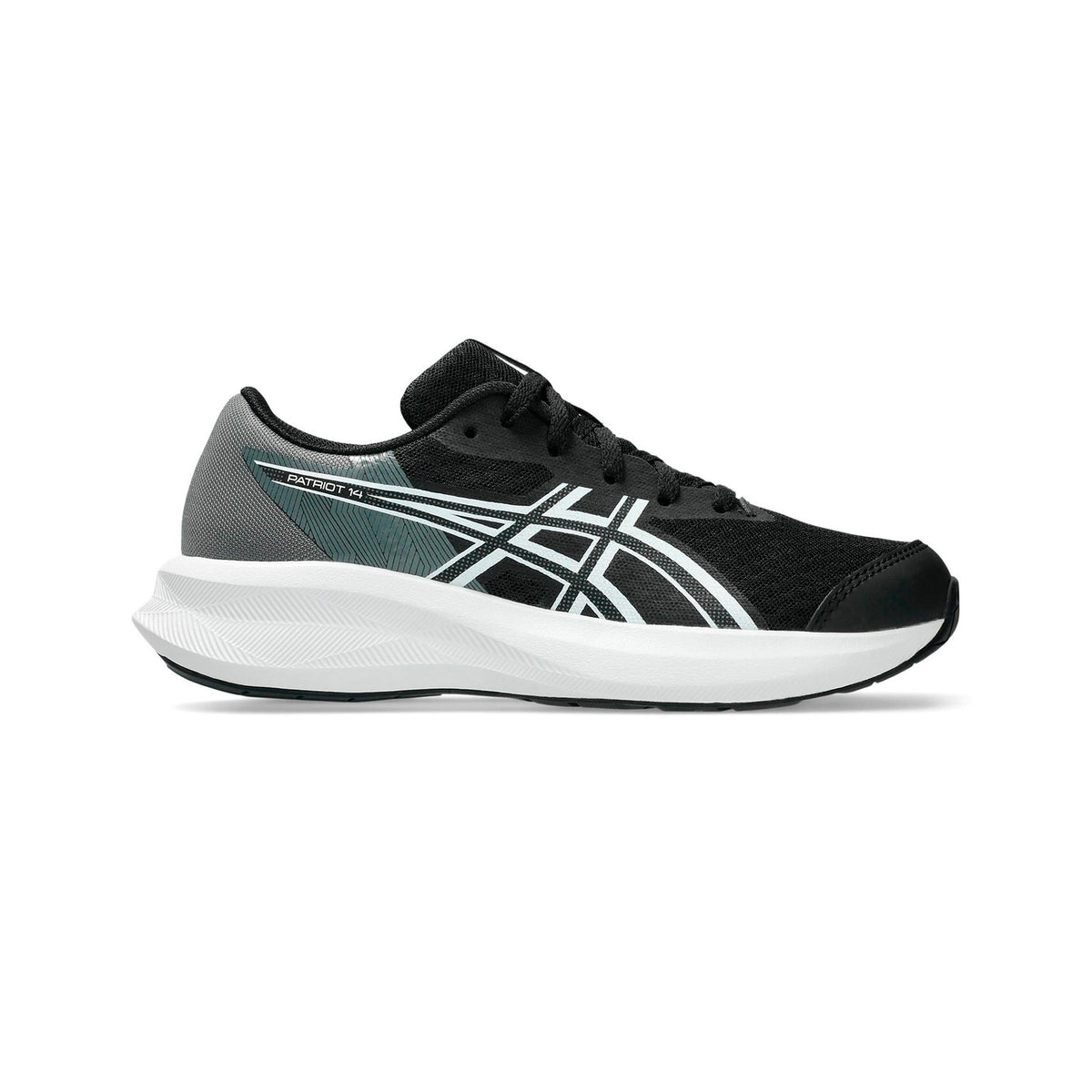 ASICS Patriot 14 GS Neutralschuh Kinder - schwarz, weiß