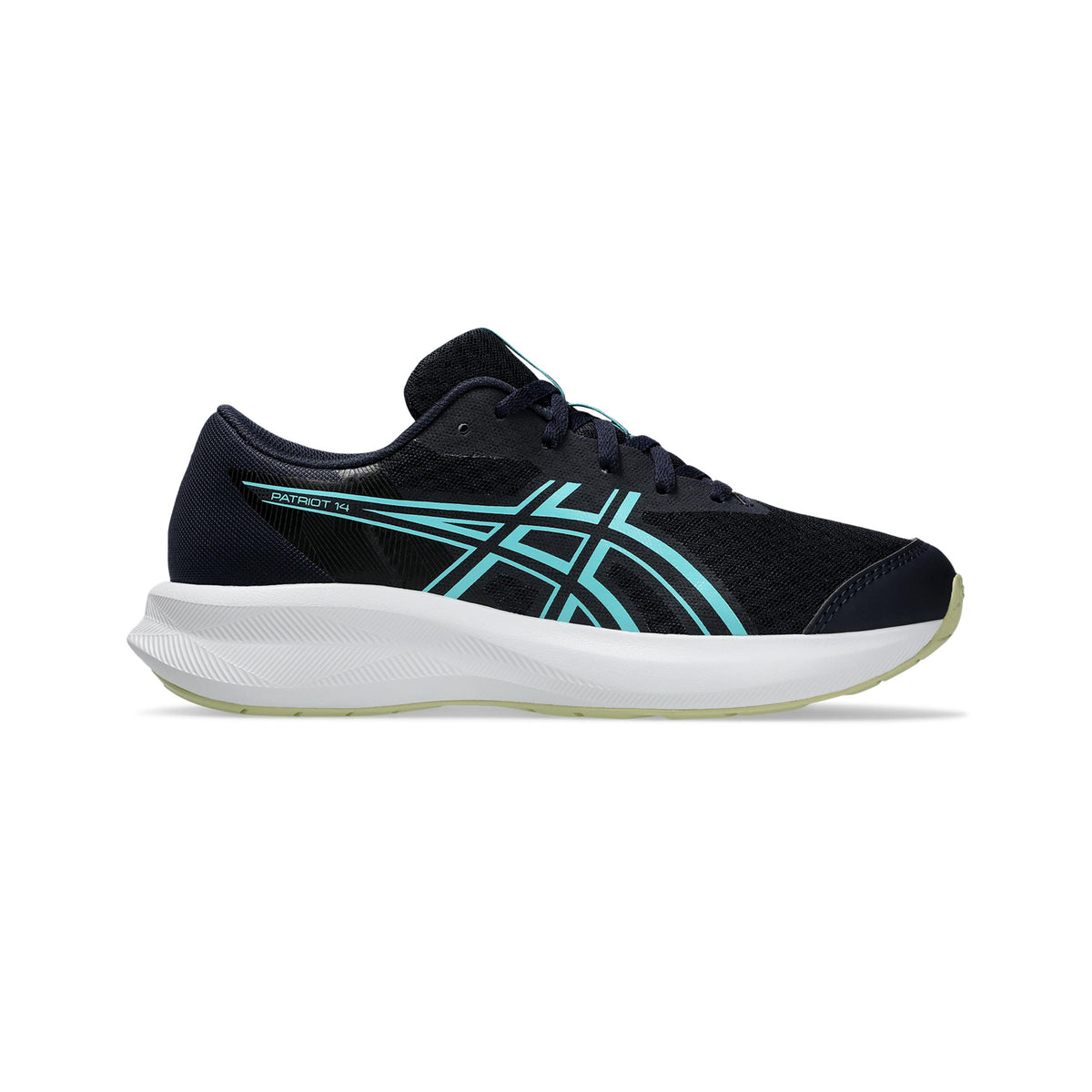 ASICS Patriot 14 GS Neutral running shoe Kids - dark blue, turquoise