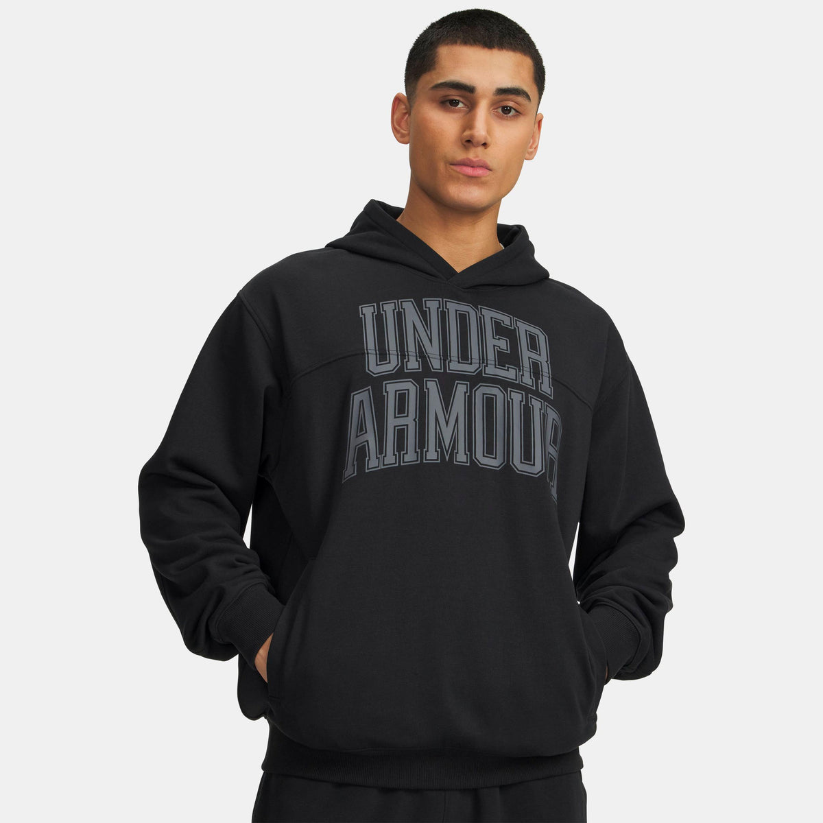 Under Armour Rival Graphic Hoody Men-black, black