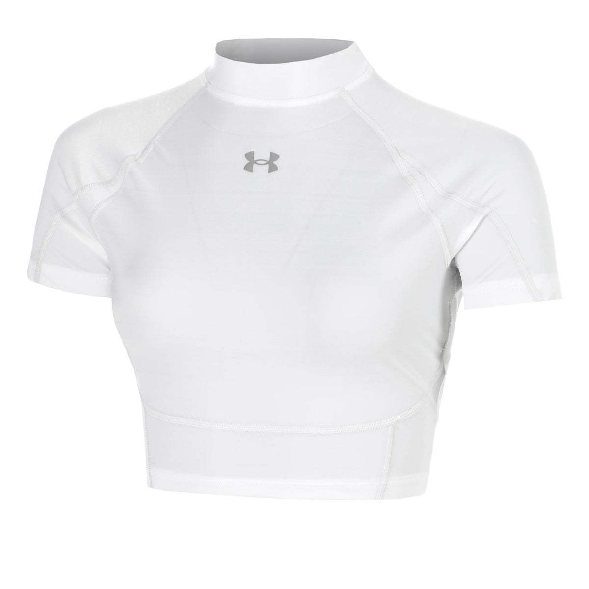 Under Armour HeatGear Elite Crop T-Shirt Women-white
