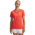 Tech Solid T-Shirt Damen-rot
