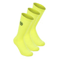 Crew Performance Tennis Socks 3 Pack Unisex - neon yellow