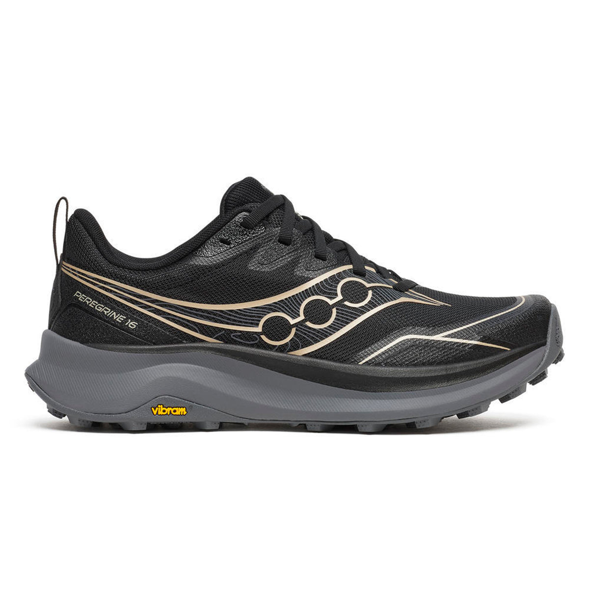 Saucony Peregrine 16 Trailschuh Damen - schwarz, grau