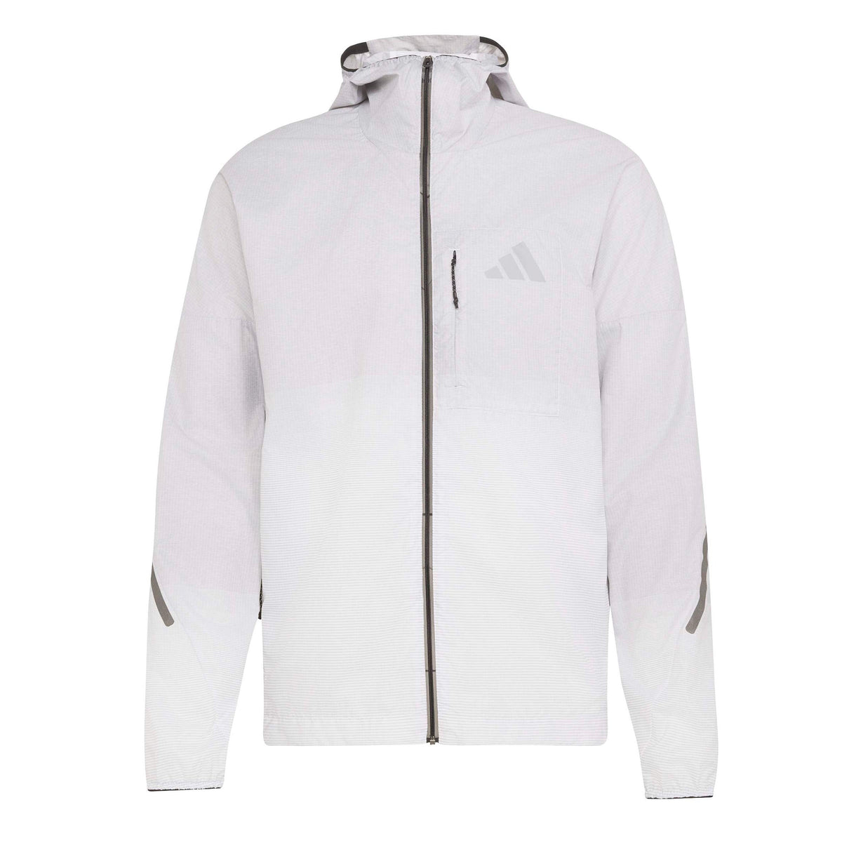 adidas XPR Light Laufjacke Herren - weiß, grau