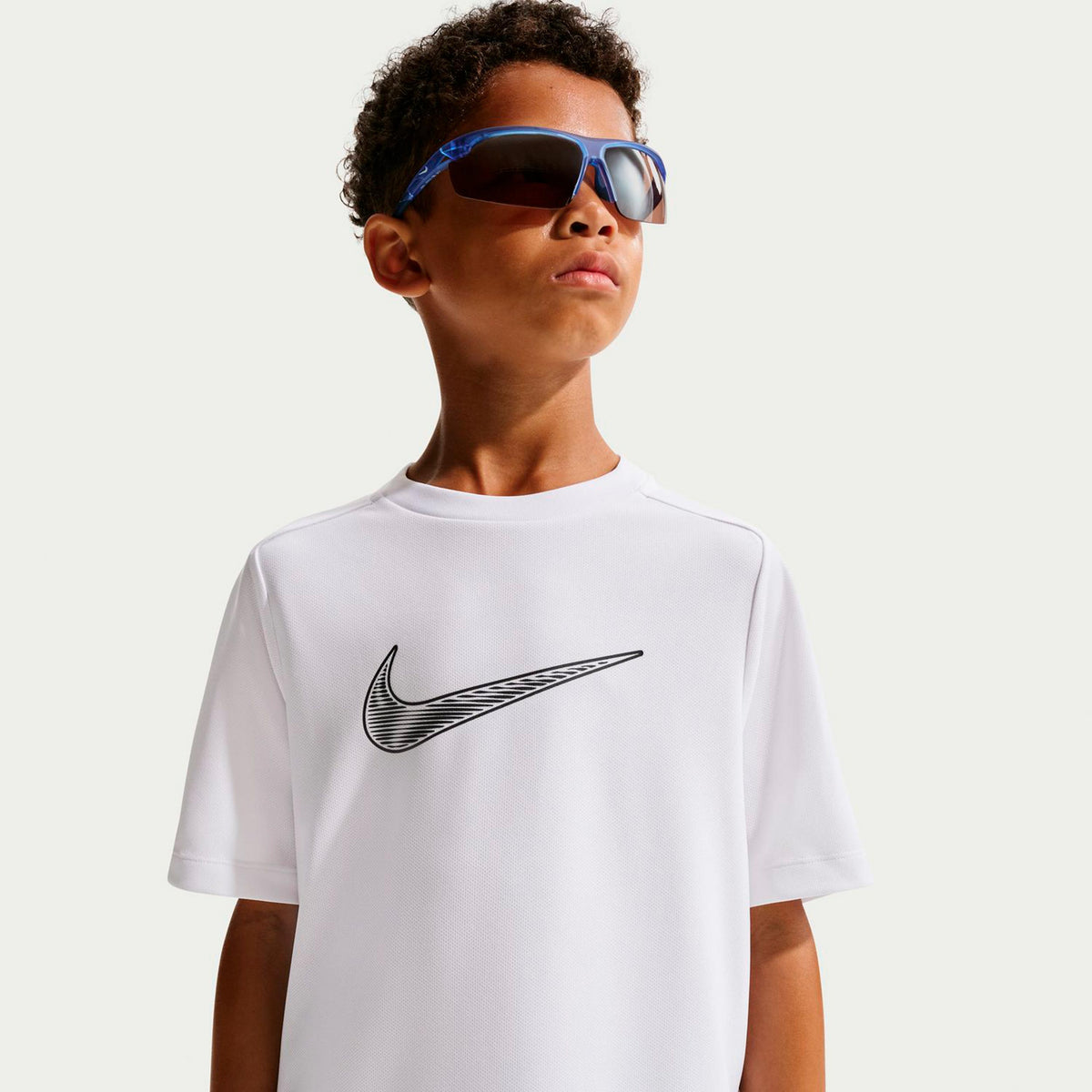 Nike Dri-Fit Multi  T-Shirt Jungen-weiß