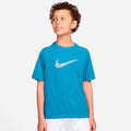 Dri-Fit Multi  T-Shirt Boys - turquoise, white