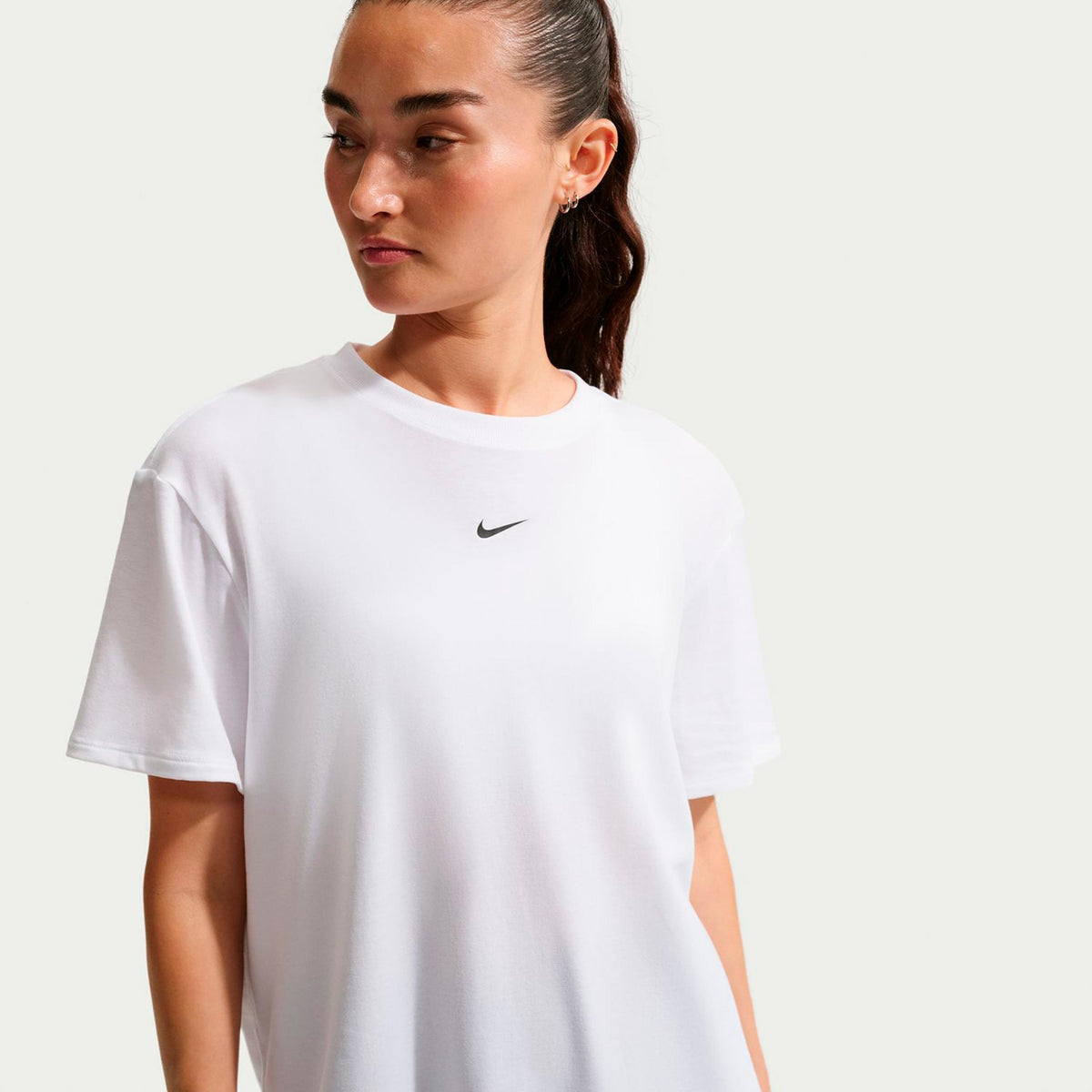 Nike One Relaxed Dri-Fit  T-Shirt Damen-weiß