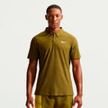 Jannik Sinner Court Dri-Fit Advantage Slam Polo Men-olive, white