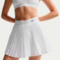 Dri-Fit Victory High Rise Pleated Skirt Women-white